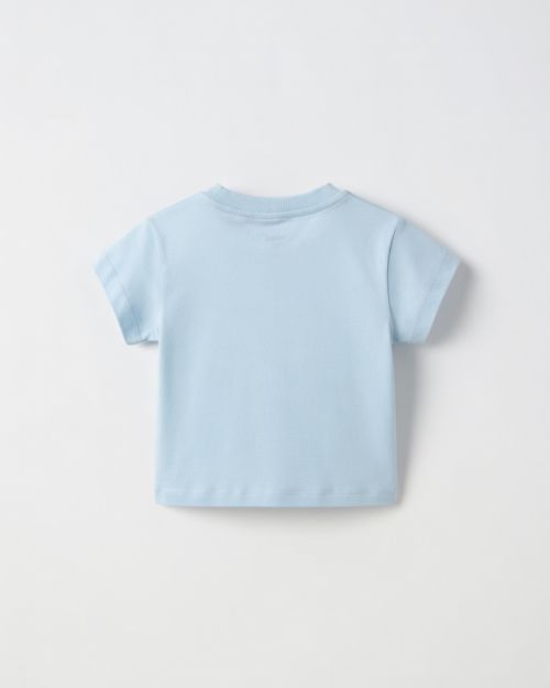 Baby Cotton Top – Puppy Graphic