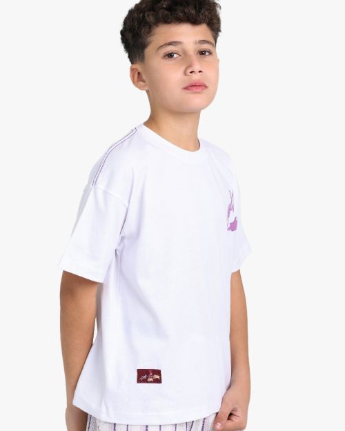 Boys Oversized Graphic Tee