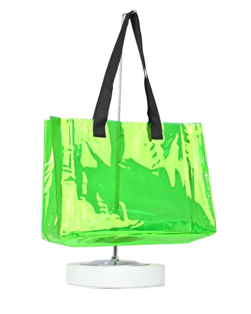 Clear PVC Waterproof Tote Bag for Beach and Shopping