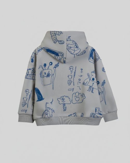 سويت شيرت مطبوع عليه 