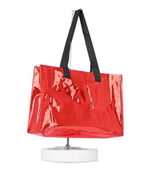 Clear PVC Waterproof Tote Bag for Beach and Shopping
