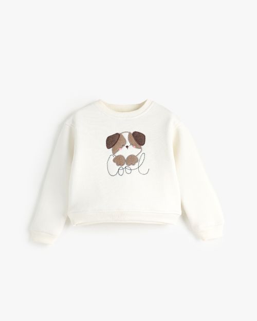 Kids Cotton Graphic Sweatshirt