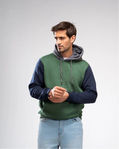 Dual-Tone Hoodie