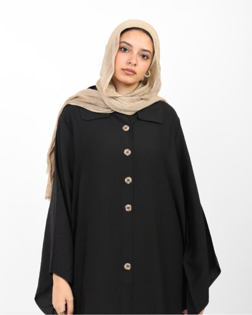 Relaxed Fit Linen Long Dress