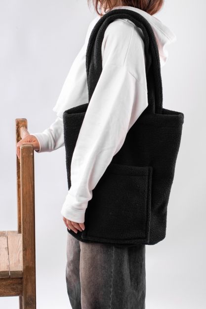  Black Teddy Tote 