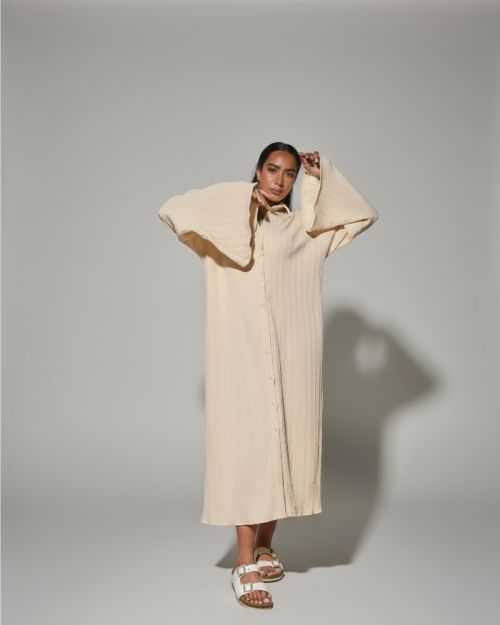 Worood Shirt Dress - Tricot 