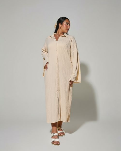 Worood Shirt Dress - Tricot 