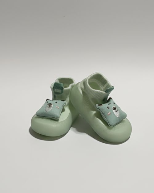 Baby Bear Soft-Step Sock Shoes