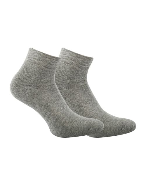 Short Printed Socks Half Terry Grey For Women 