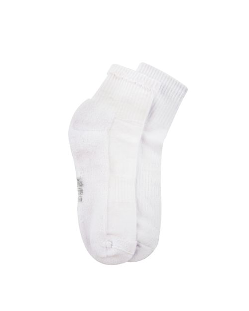 Short Printed Socks Half Terry White For Men 