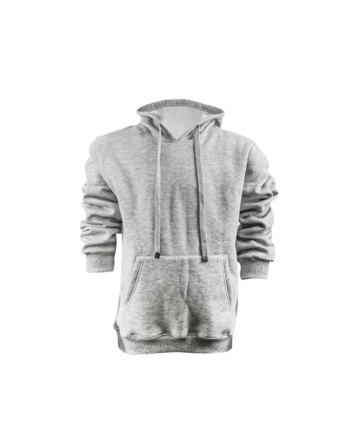 SweatShirt Plain Hoodie Long Sleeve For Kids In Grey 