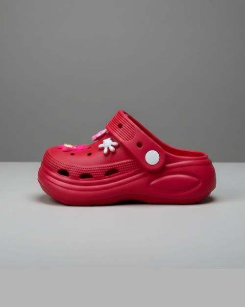 Kiddo Comfort Slipper-Red