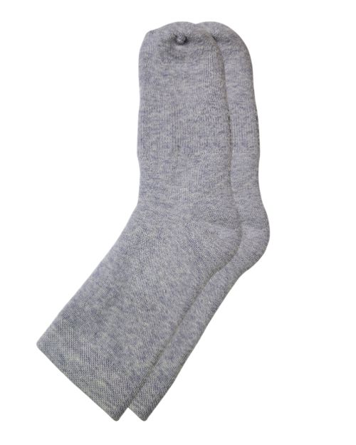 جوارب طويلة سادة من قماش تيري كامل للنساء