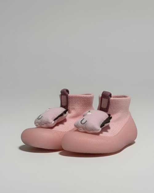 Baby Bear Soft-Step Sock Shoes