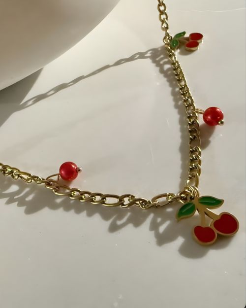 Cheery necklace 