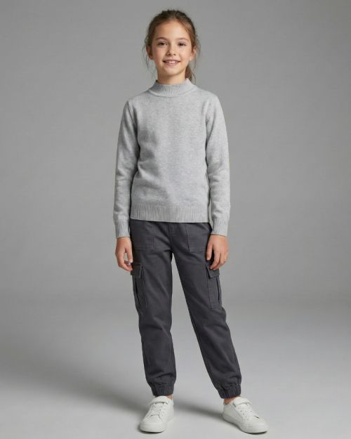 Girls’ Soft Knit Everyday Sweatshirt