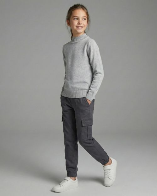 Girls’ Soft Knit Everyday Sweatshirt