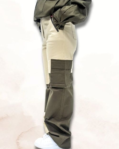 2 Color Cargo Pants	