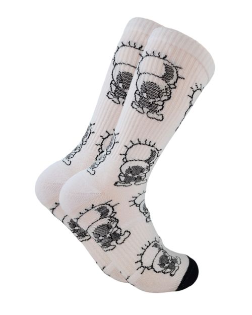 Long Socks Liner Heel and Toe Casual Style MultiColoure