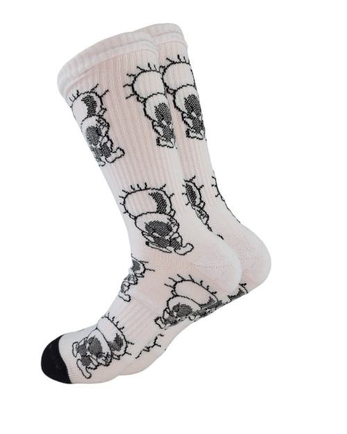 Long Socks Liner Heel and Toe Casual Style MultiColoure