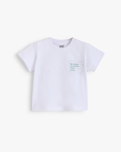 Junior Boys My Adventure Graphic Print T-Shirt