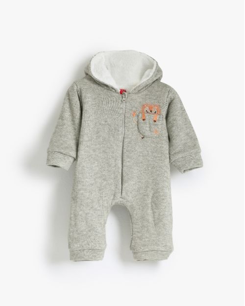 Tiny King Hooded Onesie