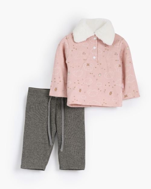 Goog night Rouned Printed Set