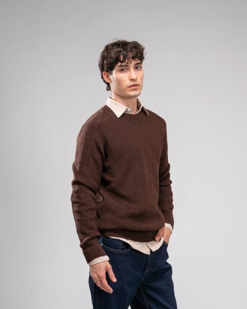 Knit Crew Neck Jumper 
