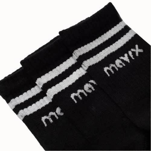 Pack of 3 pairs of Long Socks ( Black)