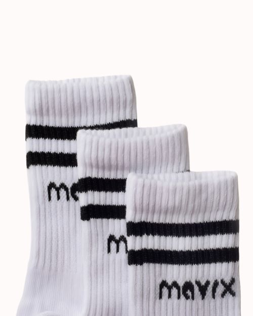 Pack of 3 pairs of Long Socks ( White )