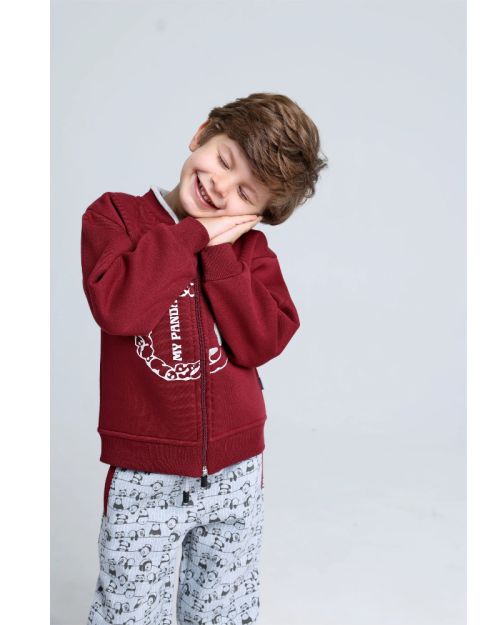 Round Printed Pajamas Set