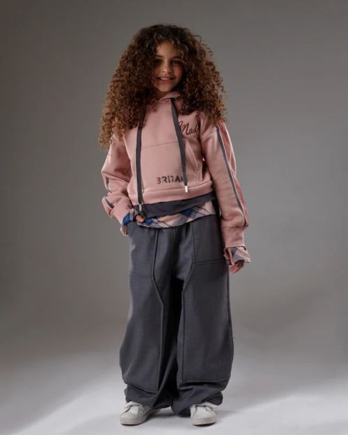 Soft Street Girls Hoodie Set