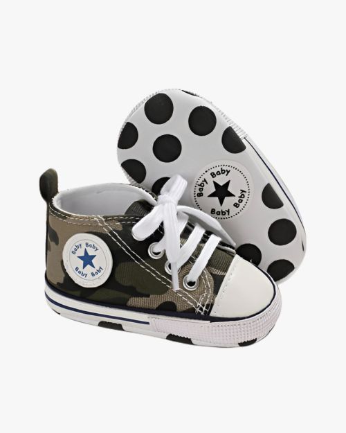 Urban Star Canvas High-Top Sneakers