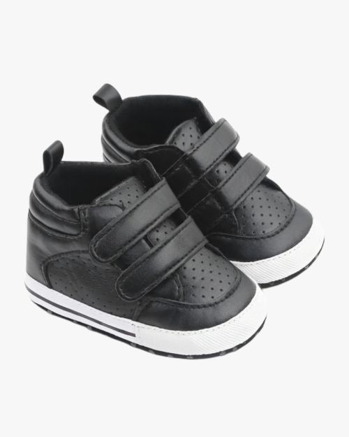 Classic Perforated Vegan Leather Sneakers