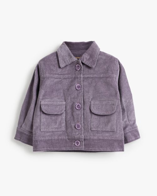 Kids Corduroy Button Jacket