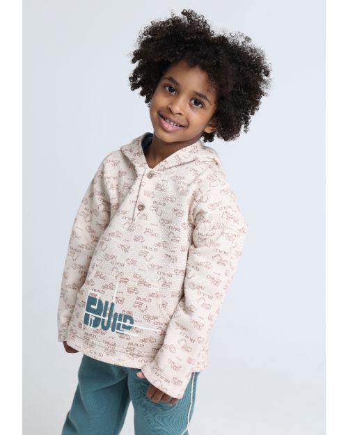 Truck Hero Hooded Printed Set