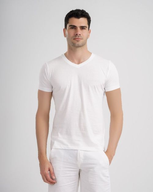 V-Neck Basic T-Shirt	