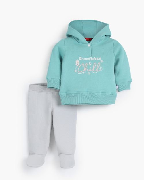  Baby Penguin Baby penguin Hooded Set