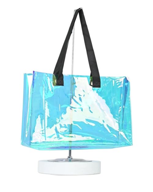 Clear PVC Waterproof Tote Bag for Beach and Shopping