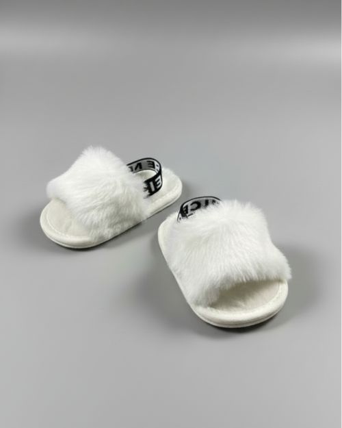 Baby Plush Slide Slippers