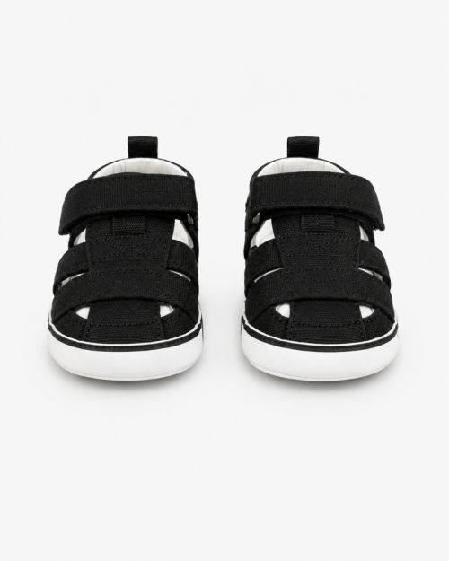 Classic White Minimalist Toddler Fisherman Sandals
