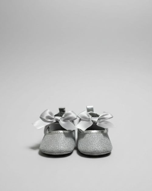 Baby Satin Bow Dress Flats