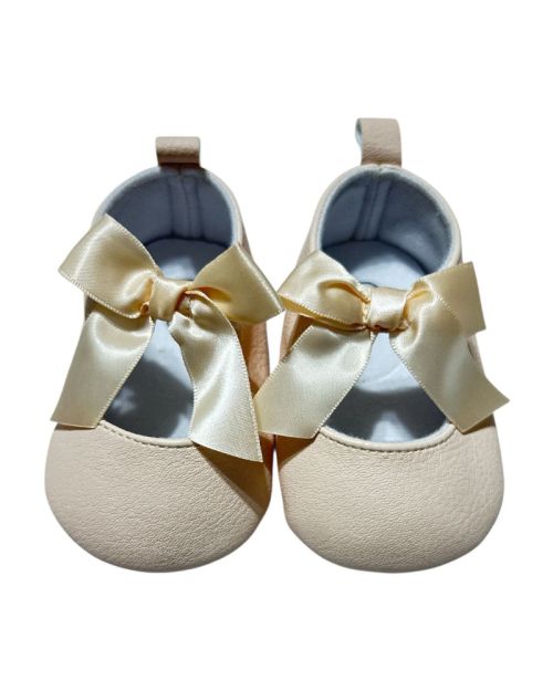 Baby Satin Bow Soft Shoes