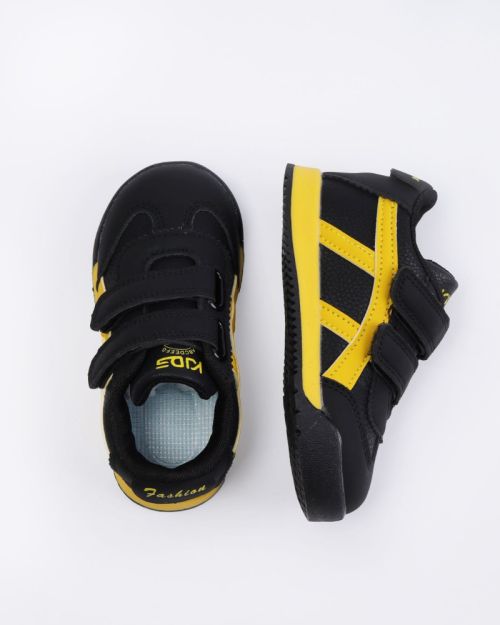 Kids' Retro Double-Strap Athletic Sneakers