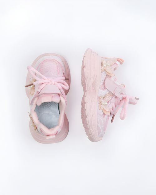 Kids' Butterfly Mesh Chunky Sneakers