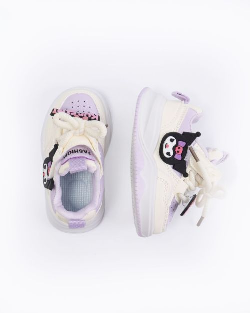 Kids' Kuromi-Themed Fashion Sneakers