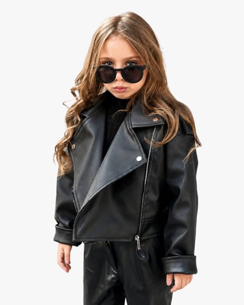 Harley kids leather jacket