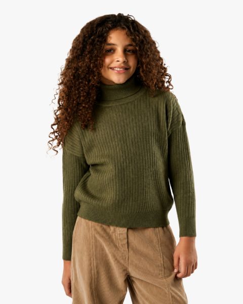 Cozy High-Neck Knit Pullover
