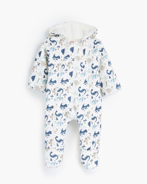 jurassic Baby Hooded One-Piece