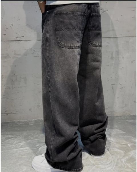 Faded Black Baggy Jeans